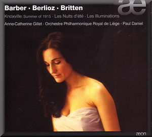 Barber, Berlioz, Britten Gillet AECD1113 [WH]: Classical Music Reviews